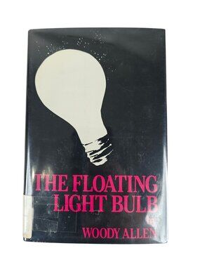 The Floating Light Bulb Woody Allen 1982 First Edition Hardcover Play Comedy